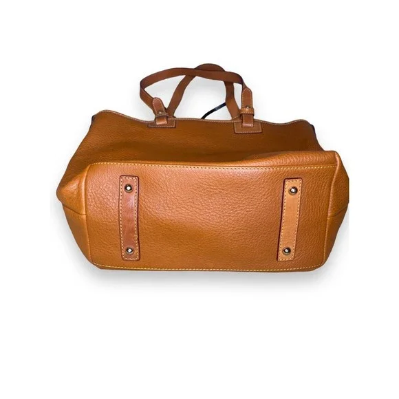 Dooney & Bourke Leather Convertible Shopper in Desert - Picture 5 of 14
